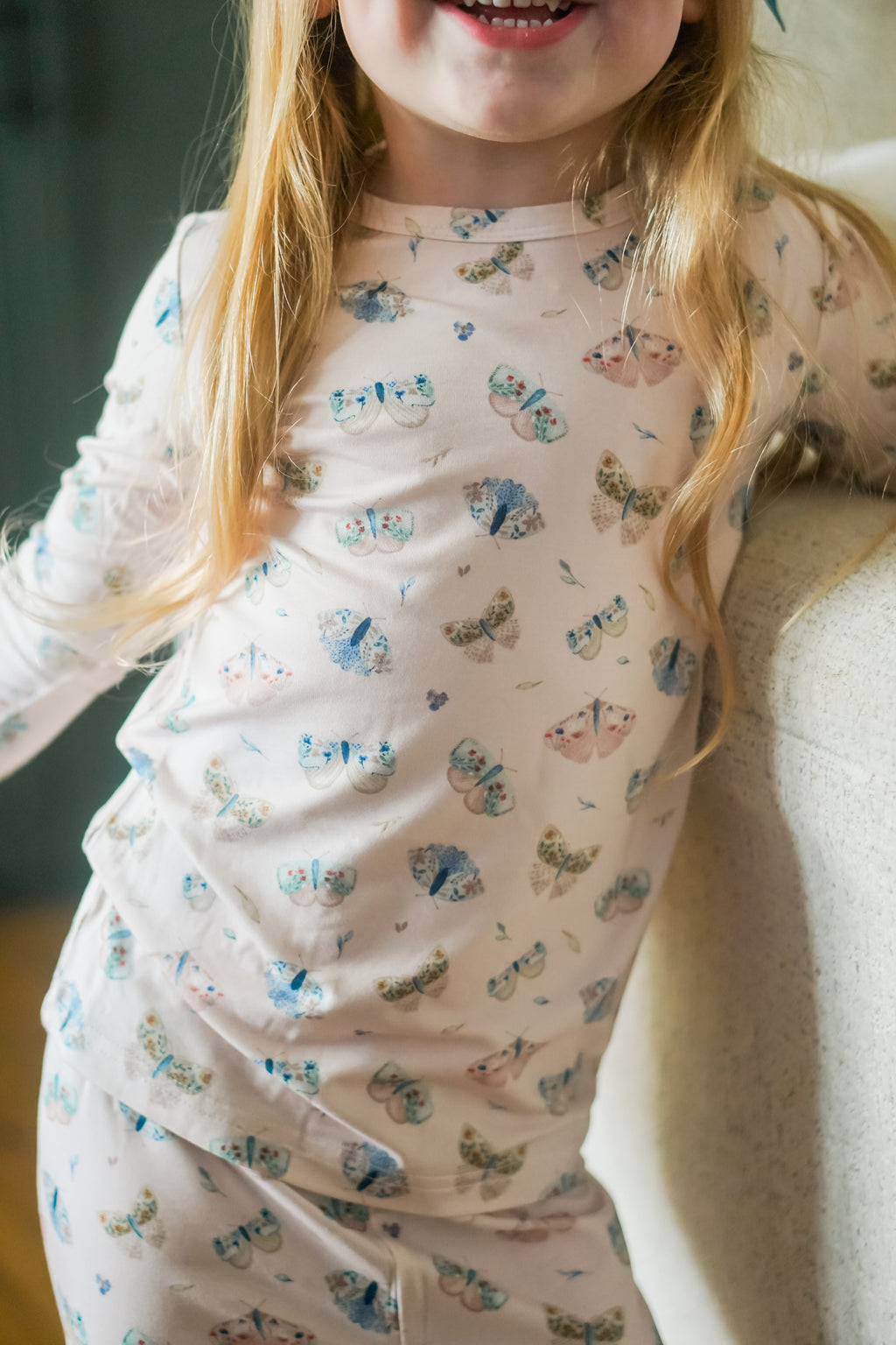 Luna Moths 2pc Bamboo Pajamas