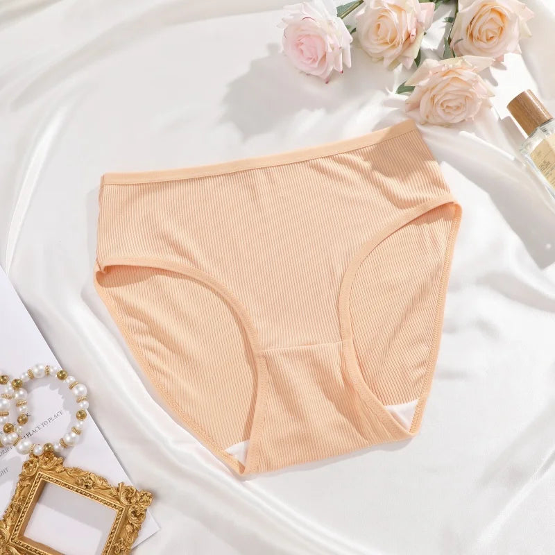 4Pcs/Set Women Lace Mesh Briefs Sexy Comfortable Stretchy Semi Sheer French-Cut Panties Women's Underwear Breathable Lingerie