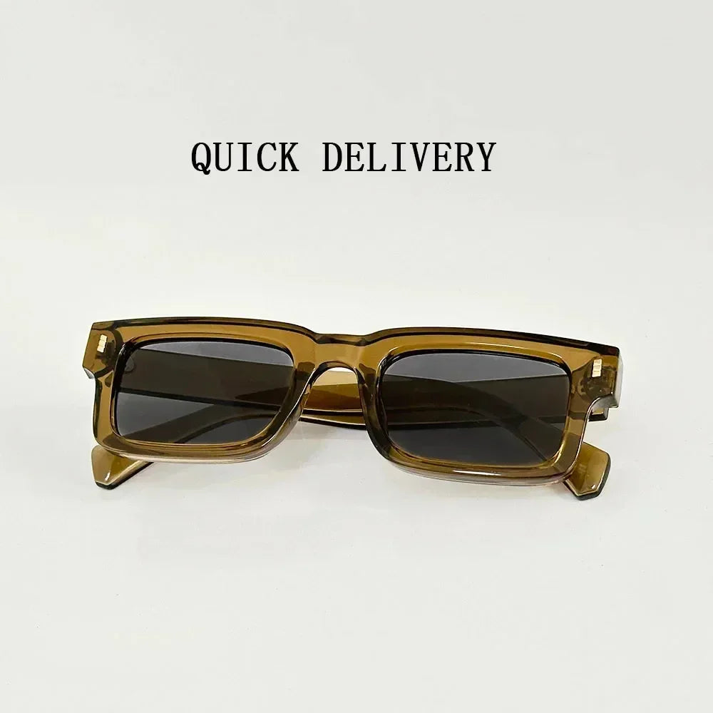 Fashion Sunglasses For Men Vintage Glasses Retro Square Sunglasses Women Trendy And Fashionable Gafas De Sol Hombre Zonnebril