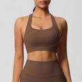 Women Fitness Yoga Bras Sexy Sling Beauty Back Fitness Push Up Sports Women Underwear Running Crop Top Yoga Clothes
