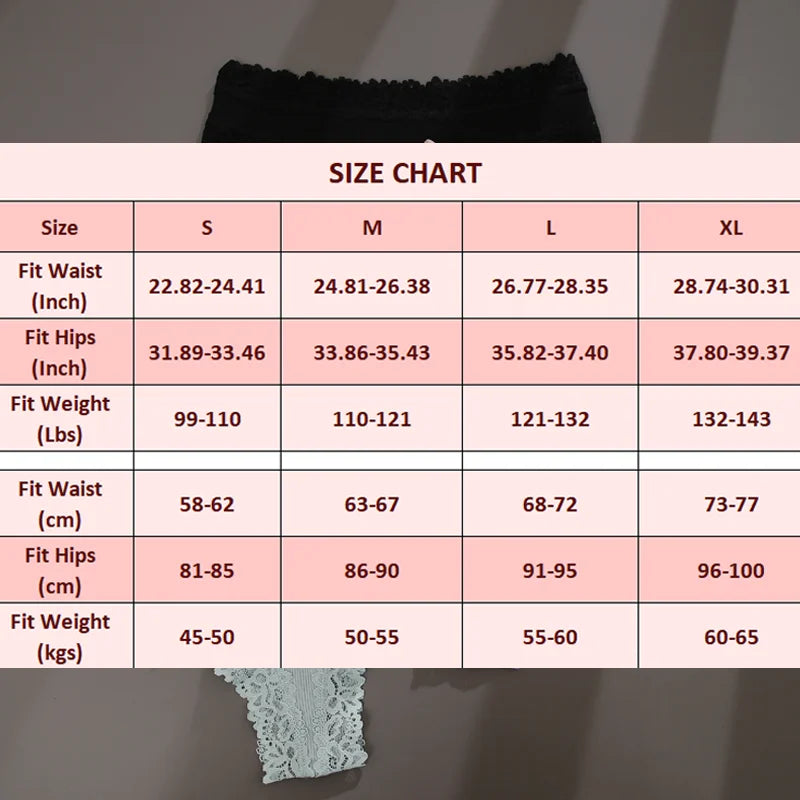 Sexy Lace Cotton Brazilian Pants Women Low Waist Panties Underwear Solid Color Ladies Briefs Lingere Underware Comfortable Women