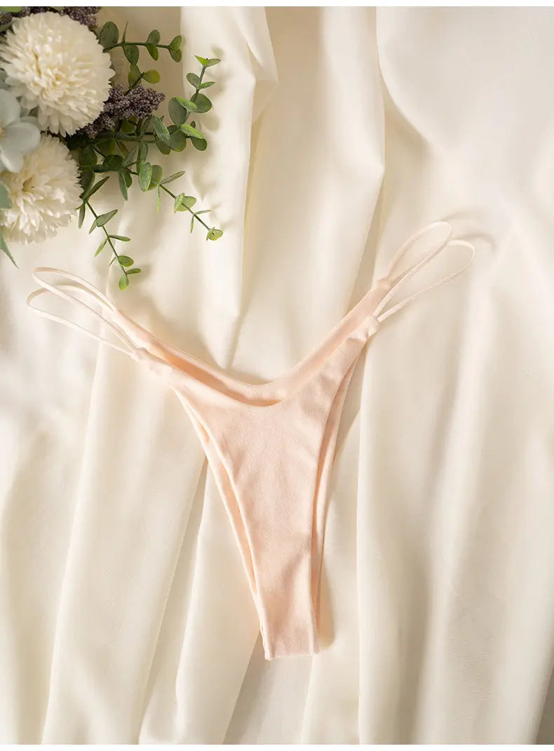 Cotton G String Thong Women Panties Sexy Briefs T-back Underwear Low Waist Seamless Femlae Lingerie Size S-XL