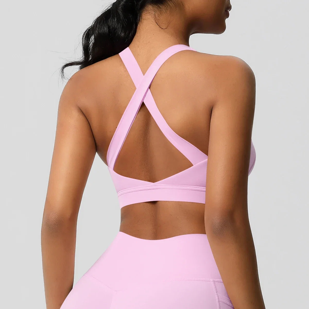 Women Fitness Yoga Bras Sexy Sling Beauty Back Fitness Push Up Sports Women Underwear Running Crop Top Yoga Clothes