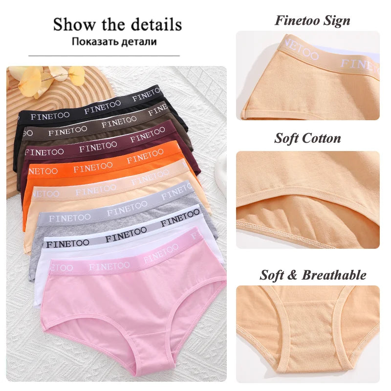 Women's Cotton Briefs Letter Belt Underwear Women Panties Sexy Breathable Briefs Female Stretch Ladies Soft Comfortable Lingerie