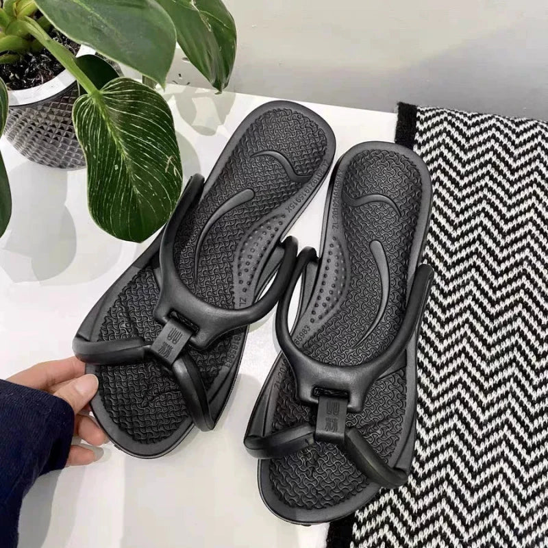 Travel Slippers Foldable EVA Soft Quick Drying Unisex Portable For Hotel Bathroom Shower Men Women