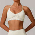 Gym Underwear Women Sport Bras Sports Bra Anti-sweat Breathable Yoga Bra Shockproof Crop Top Fitness Top Push Up Workout Tops