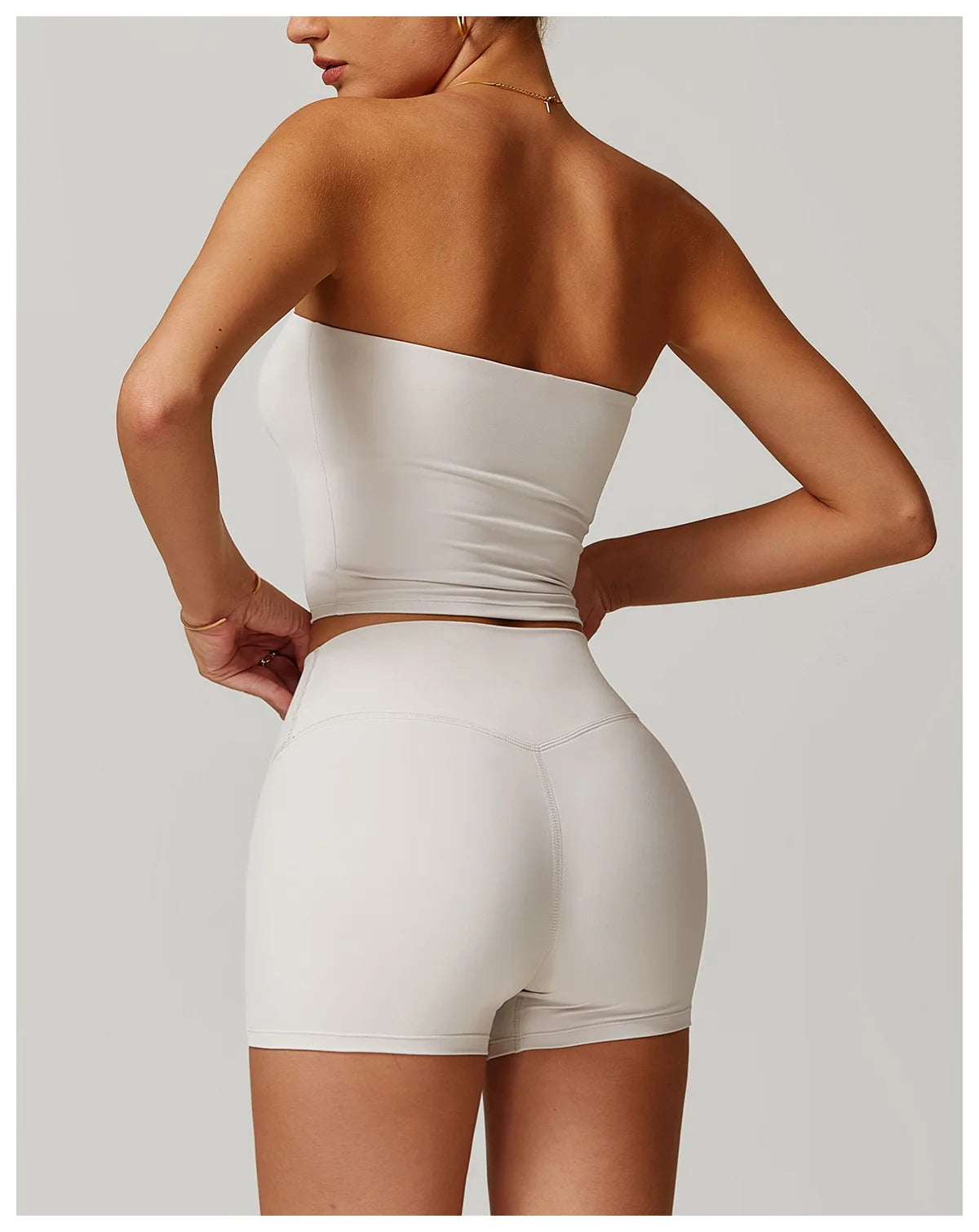 Strapless Yoga Vest for Women Underwear Sexy Beautiful Back Sports Bra for Women's Gym Shock-absorbing Quick Drying Fitness Top