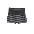 Spring Striped Knitted Shorts Fashion Striped Elastic Waist Versatile Straight Casual Knitted Shorts For Woman Fashion 4Z0M