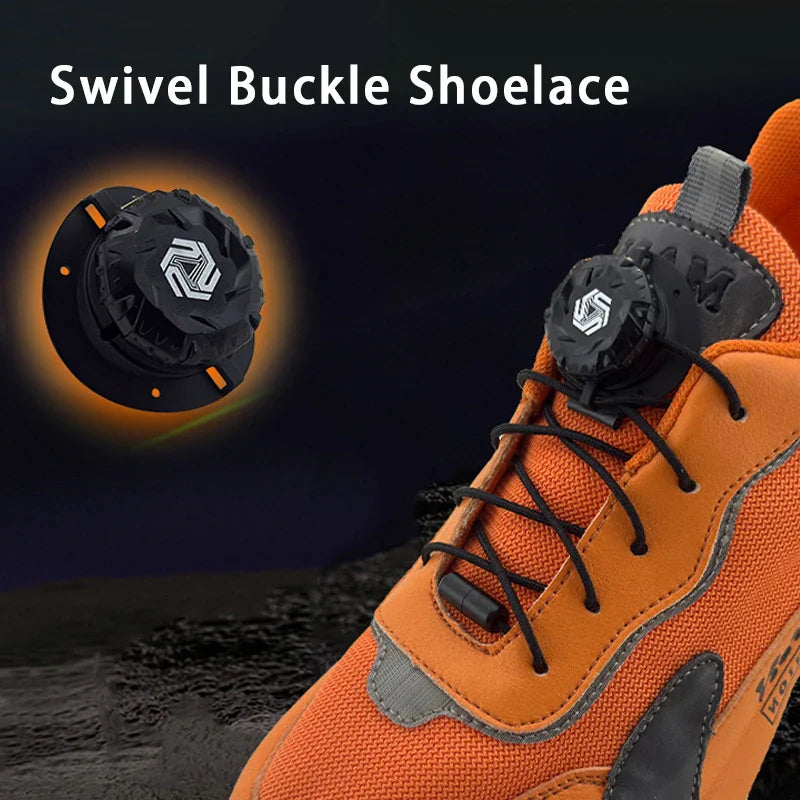 Fashion Swivel Buckle Laces Automatic Shoelace Without ties Kids Adult Sneakers No Tie Shoe laces Shoe accessories 1Pair/2Pair