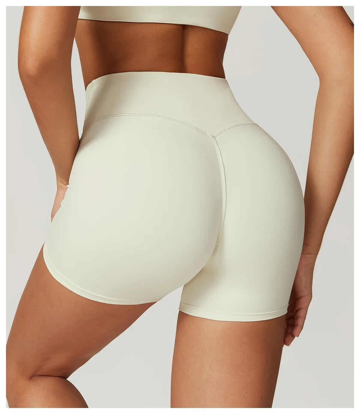 Yoga Shorts Women High Waist Workout Shorts Fitness Yoga Tights Lift Butt Fitness Ladies Yoga Gym Running Short Pants Sportswear