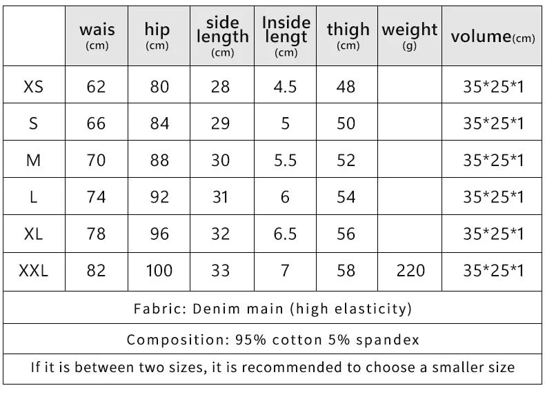 New High-Waisted Sexy Pants Denim Shorts Jeans  Solid Color Thin Charming Elegant Pure Desire Shorts For Woman Beautiful 5AML