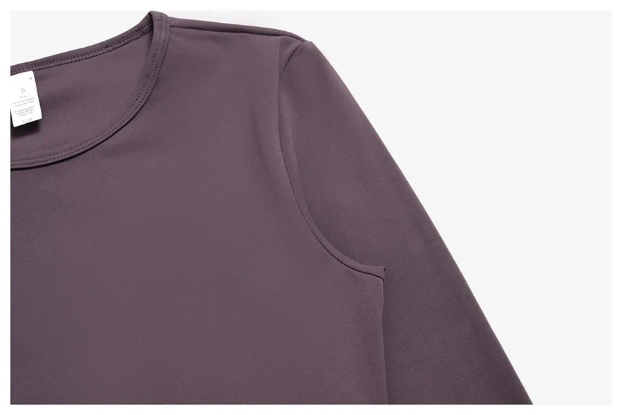 Yoga Set 2 Pieces Women Fitness Sportswear Gym Loose wide-leg pants Long-sleeved T-shirt Sports Crop Tops Tracksuit Workout Wear