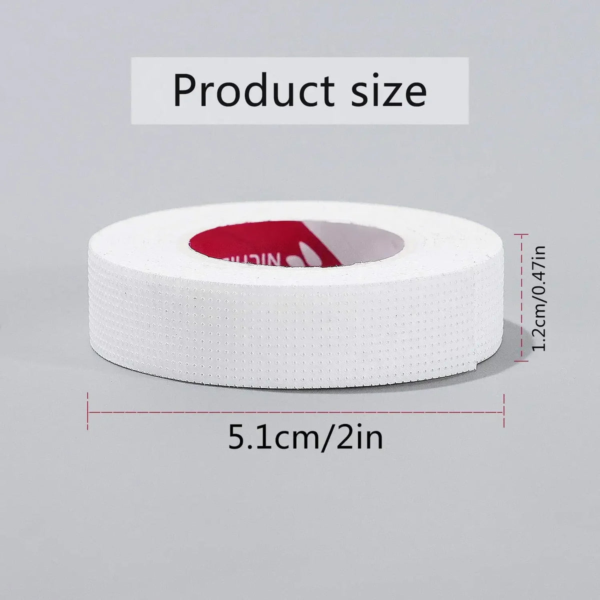 2/3/5 /6Rolls Lint Free Under Eye Pads Breathable Insulating Tape for Eyelash Extension  Non-woven Tape Paper Eyelash Patch