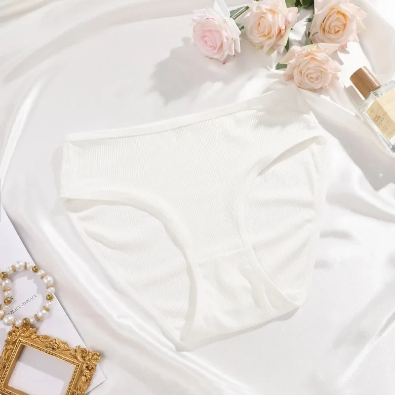 4Pcs/Set Women Lace Mesh Briefs Sexy Comfortable Stretchy Semi Sheer French-Cut Panties Women's Underwear Breathable Lingerie