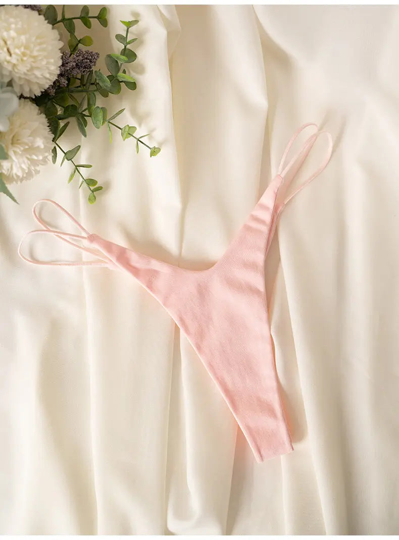 Cotton G String Thong Women Panties Sexy Briefs T-back Underwear Low Waist Seamless Femlae Lingerie Size S-XL