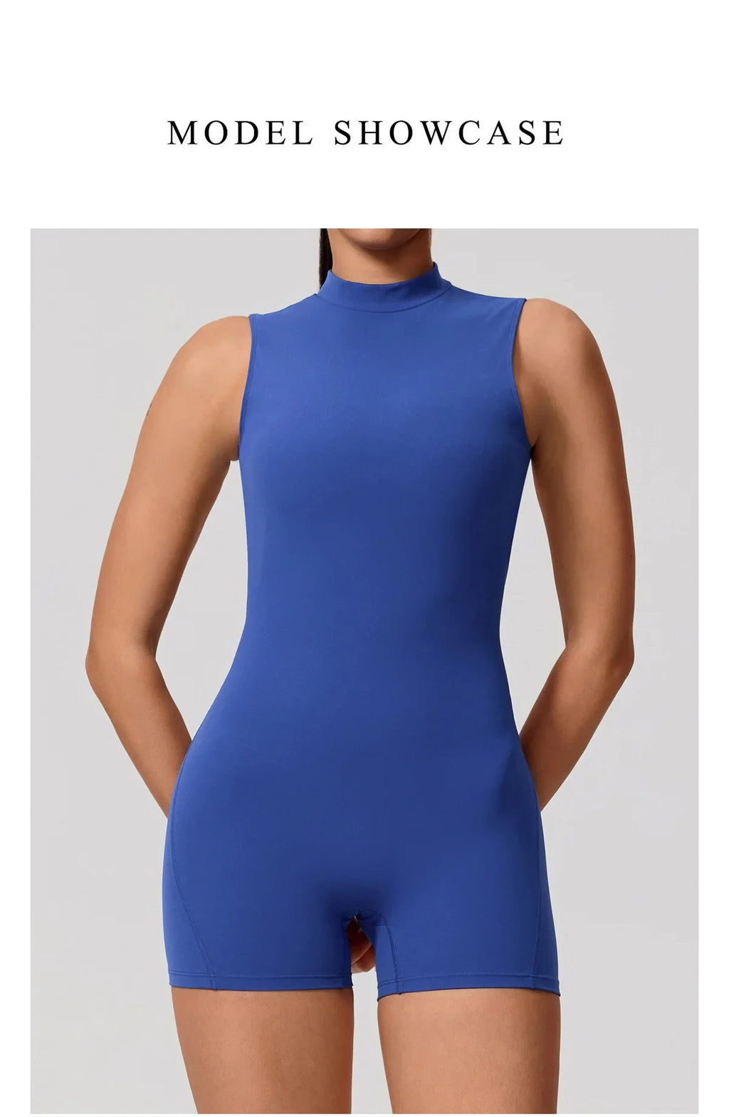 Hearuisavy Summer Sports Overalls Women Gym High Stretch Sleeveless Yoga Bodysuit Running Push Up Butt-Lifting Fitness Jumpsuit