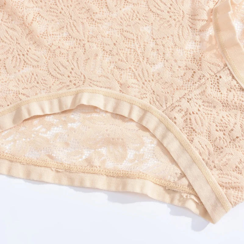 New Women Sexy Panties Hollow Out Lace Floral Ladies Briefs Low Waist Solid Comfortable Hot Sale Female Underpants S-XXL