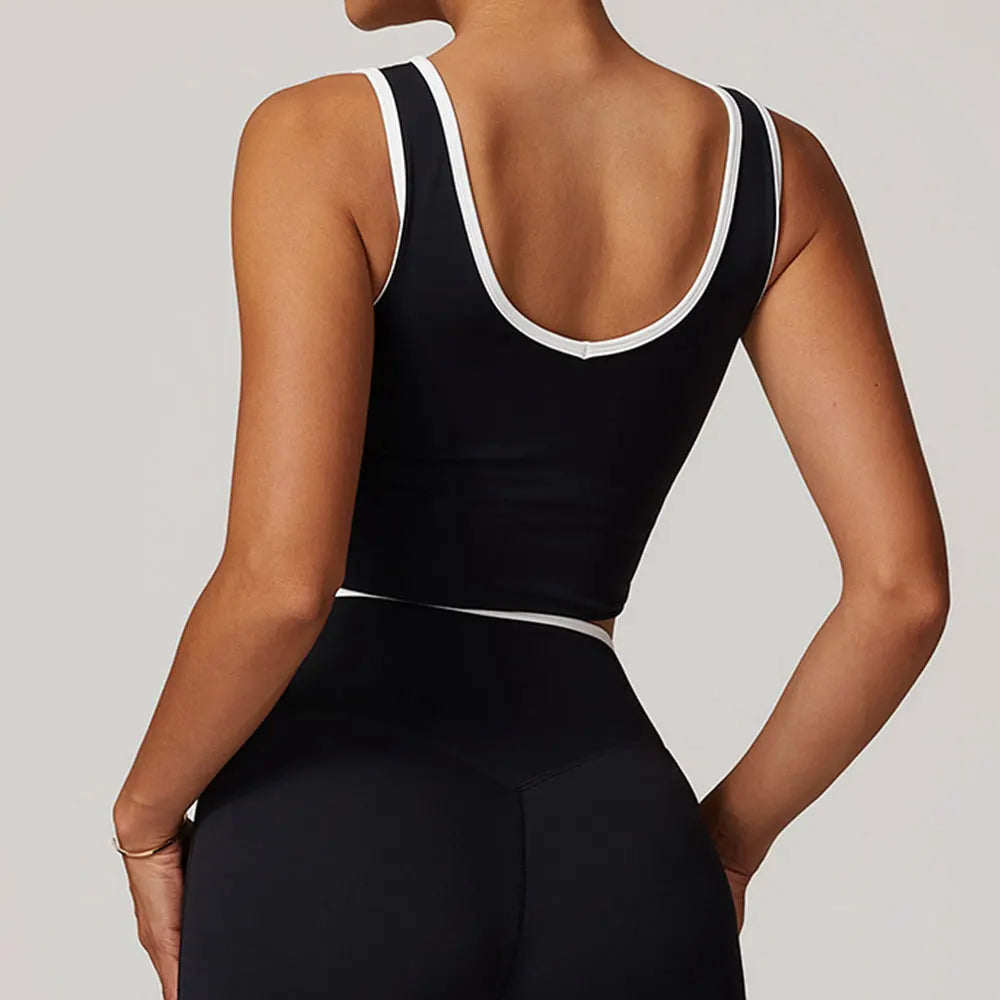 Women Underwear Backless Sports Bra Push Up Sport Bra Top Yoga Gym Crop Top Brassiere Fitness Top Sport Breathable Workout Bras