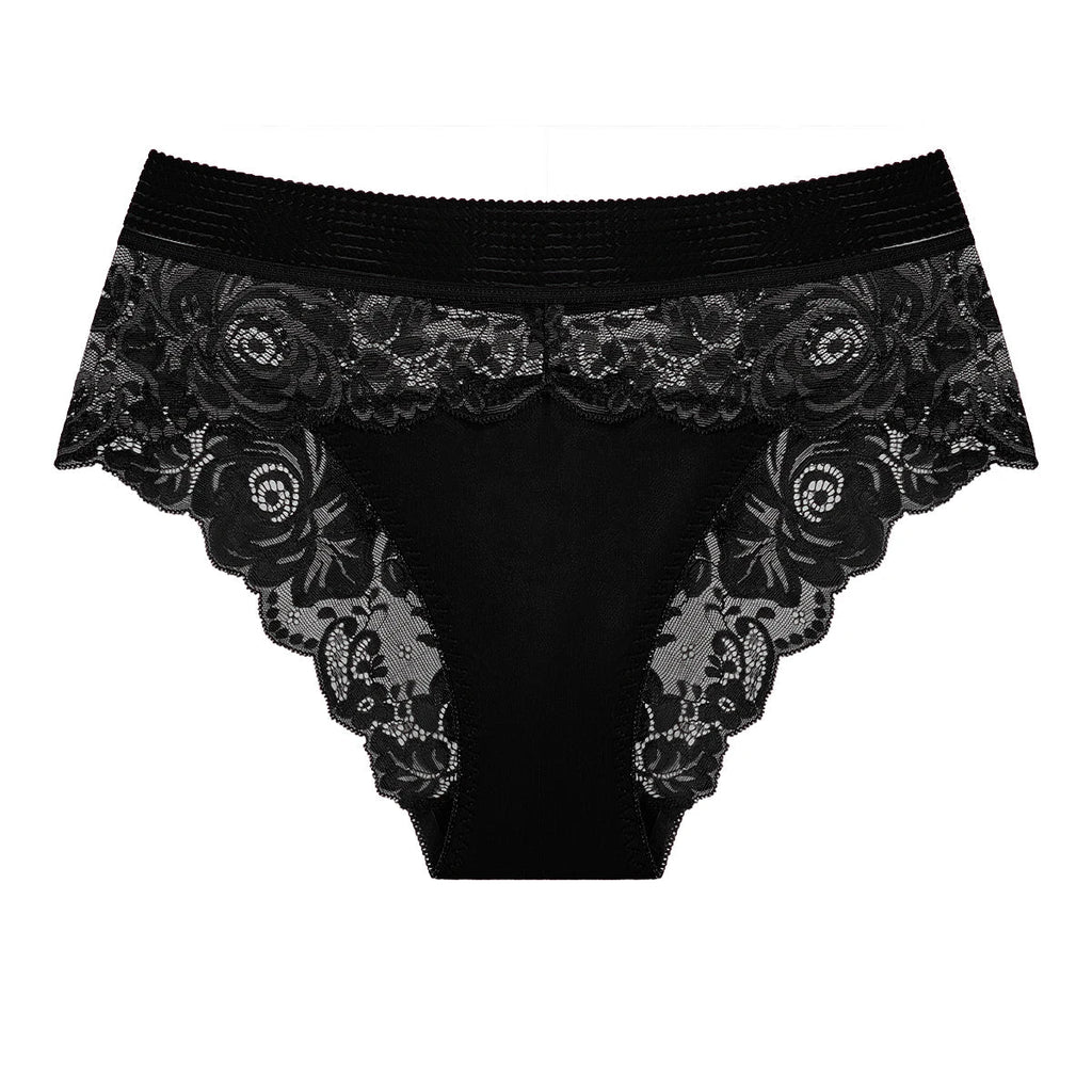 1pcs Fashion Style Elegant Women's Panties Low Waist Floral  Sexy Lingerie Comfortable Female Underpants Hot Sale Lady Briefs