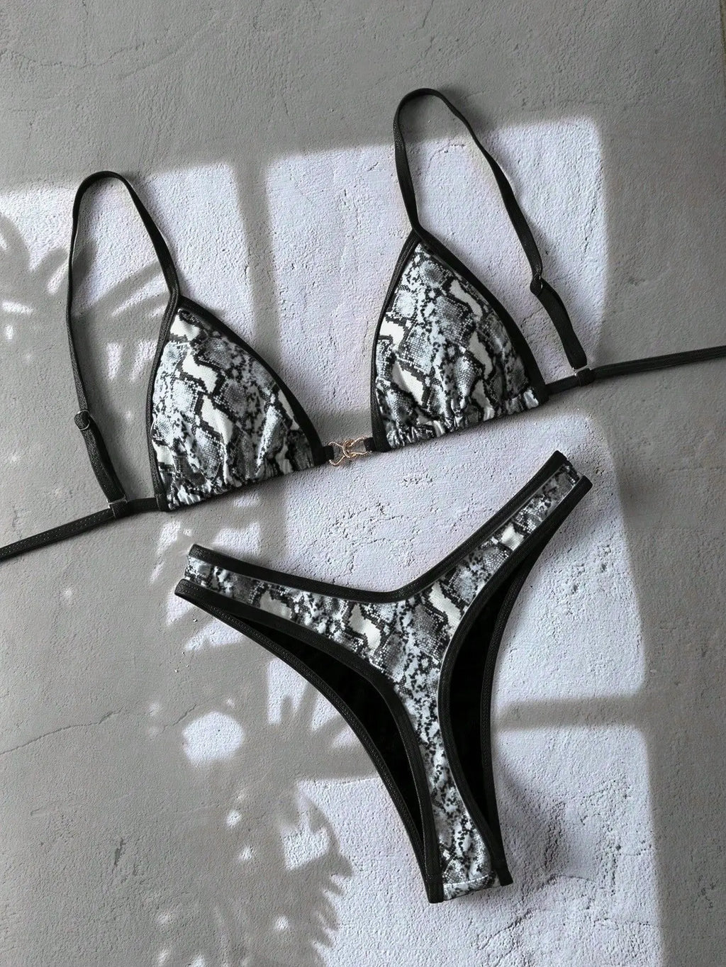 Sexy Black Zebra Print Micro Bikini 2026 Women Brazilian Push Up Bra Thong Swimsuit Beach Bathing Suit Holiday Swimwear Biquini