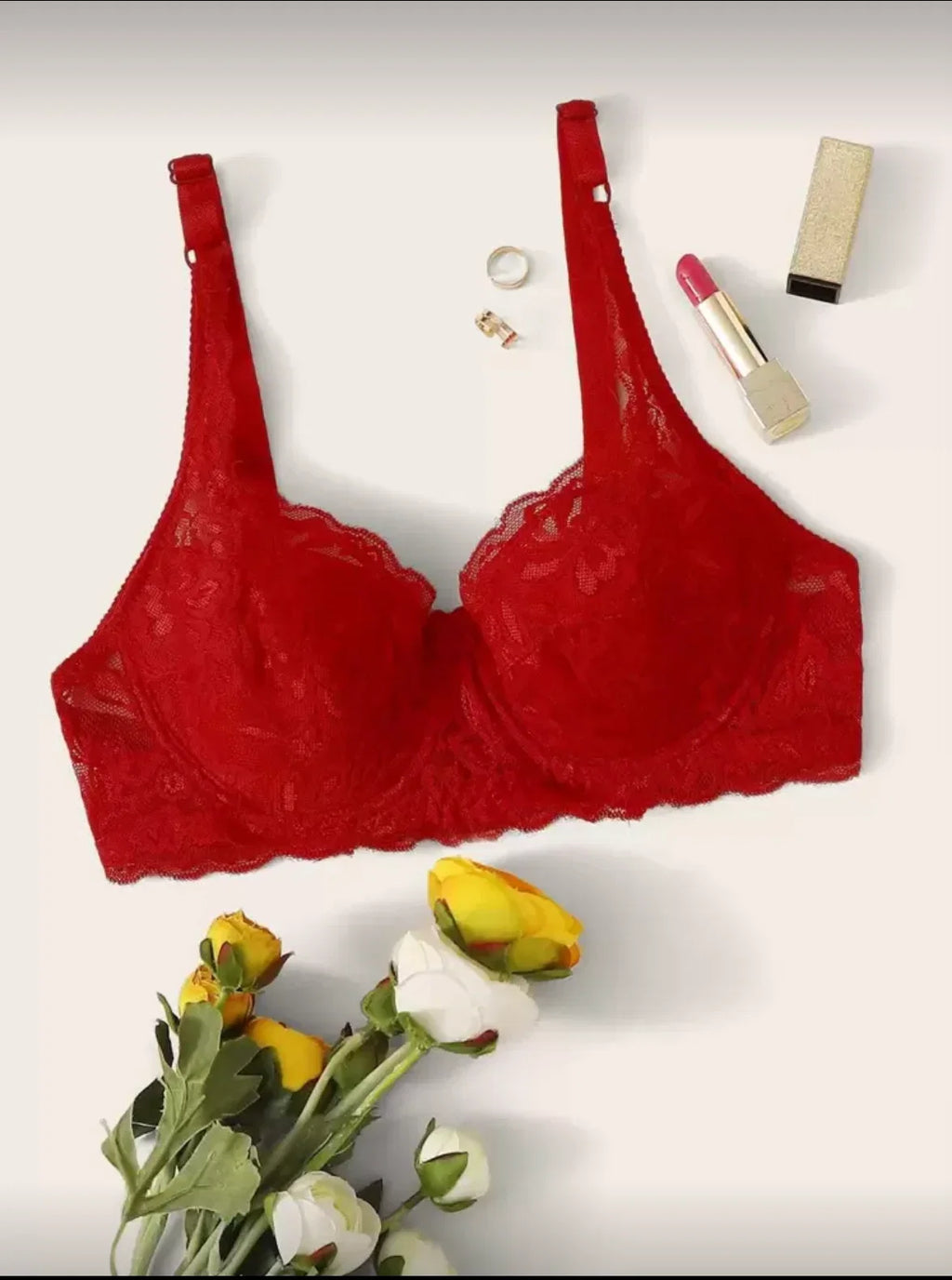 Lace Women's Bra Breast Cover Thin Cup Underwear Underwire Adjustable Push Up Bras Sexy Bralette Lingerie