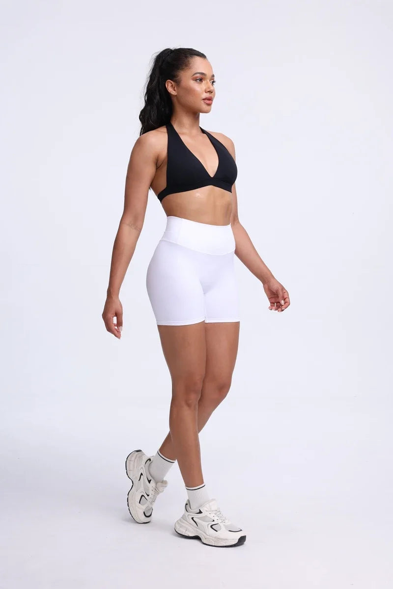 DIAS FIT JOY -Neck Hanging Neck Naked Feeling Yoga Bra for Running Fitness Cycling - Breathable Comfortable Sports Bra for Women