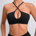 Women's Running Sports Bra Cross-Back Fast-Drying Breathable Seamless Yoga Tank Top