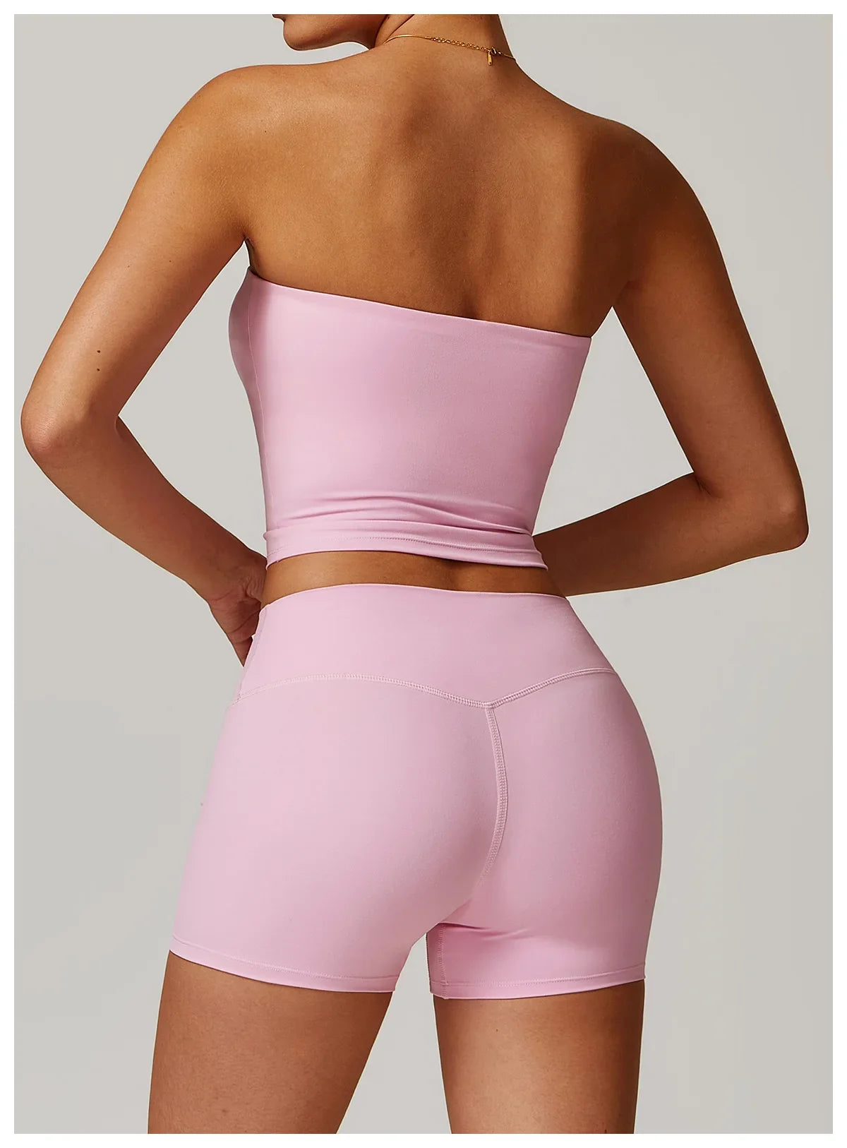 Strapless Yoga Vest for Women Underwear Sexy Beautiful Back Sports Bra for Women's Gym Shock-absorbing Quick Drying Fitness Top