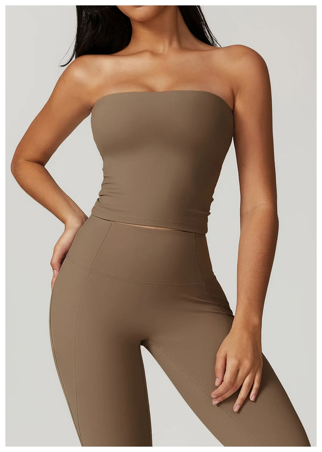 Strapless Yoga Vest for Women Underwear Sexy Beautiful Back Sports Bra for Women's Gym Shock-absorbing Quick Drying Fitness Top