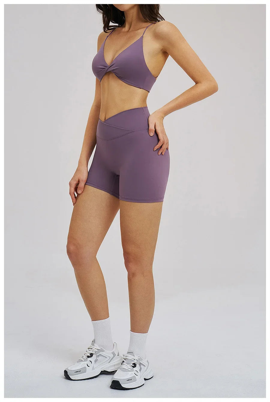 Women 2 Piece Gym Workout Set Female Bra Yoga Shorts Vest Fitness Wear Quick-Dry  Sports Bra Suits Sportswear Tracksuit Outfits