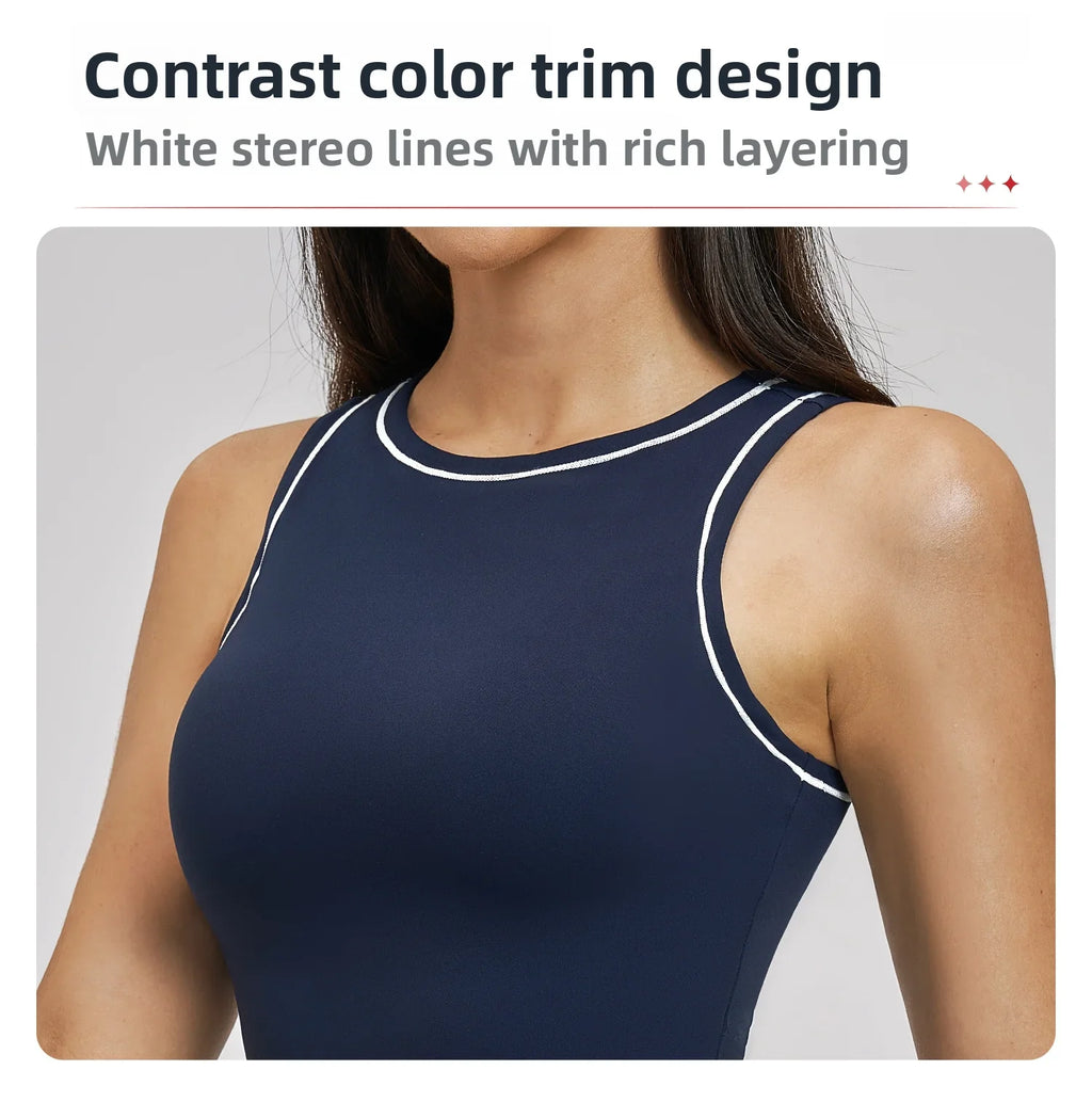 High Strength Sports Bra Anti-Sweat Fitness Top Women Yoga Bra Shockproof Crop Top Push Up Summer Sport Bra Gym Vest Workout Top