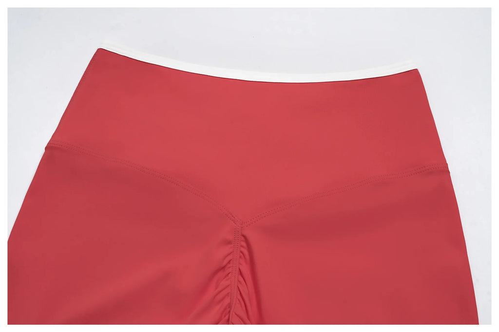 Patchwork Backless Yoga Sets Women Sportswear High Waist Gym Scrunch Bum Shorts Set Female Fitness Sports Suit Workout Clothes