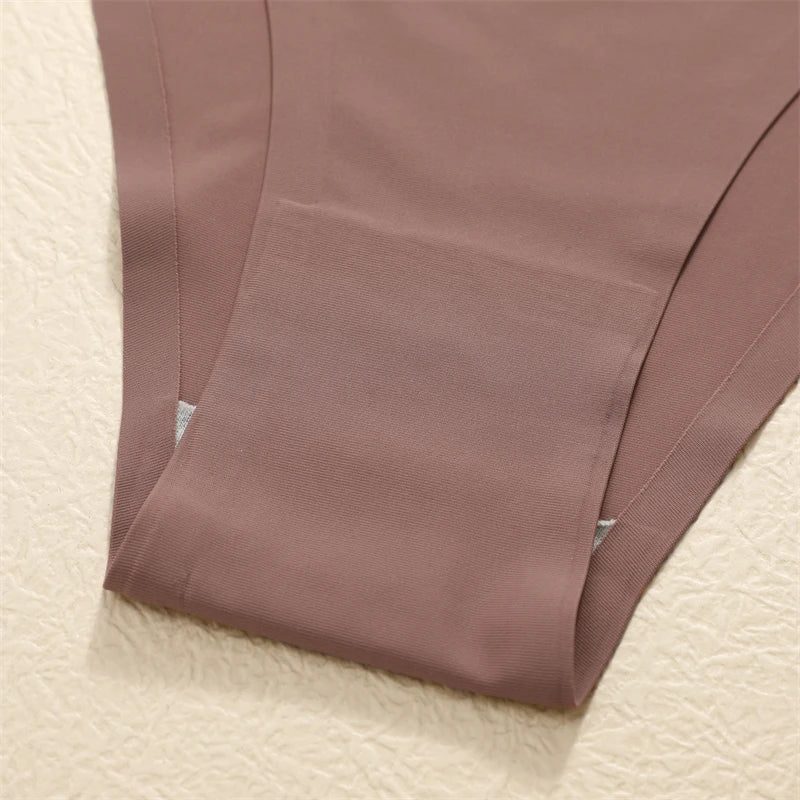 10Pcs/Set Seamless Thong Women Thin Strap Low Waist High Flexibility Panties Underwear Ladies Briefs T-back Comfortable Women