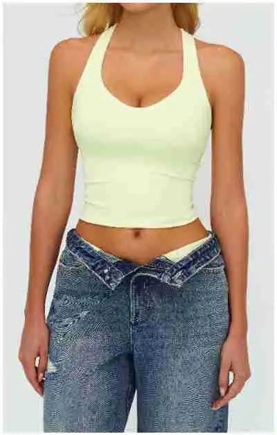Fitness Bra Workout Tops Patchwork Gym Underwear Fitness Sports Bras Sexy Athletic Sport Bra Women Backless Gym Yoga Crop Top