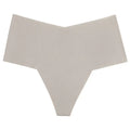 Ice Silk Women Panties Sexy Thong Briefs Yoga Seamless G String Quick Drying Underwear Simple Mid Waist Traceless Thin Sports