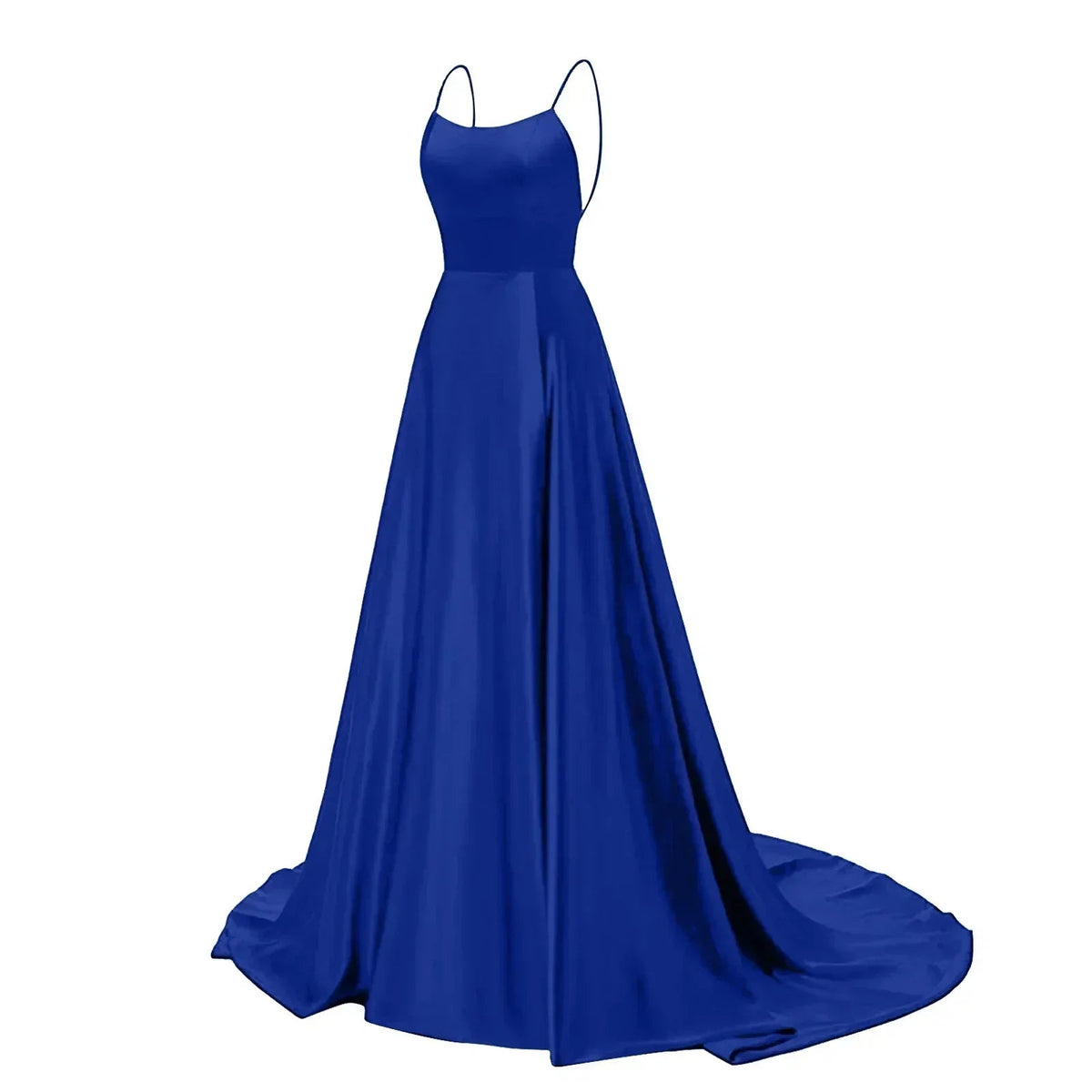 Navy Blue Bridesmaid Dress For Weddings Woman Guest 2024 Sexy Spaghetti Straps Split Prom Party Gowns Long Maid Of Dresses