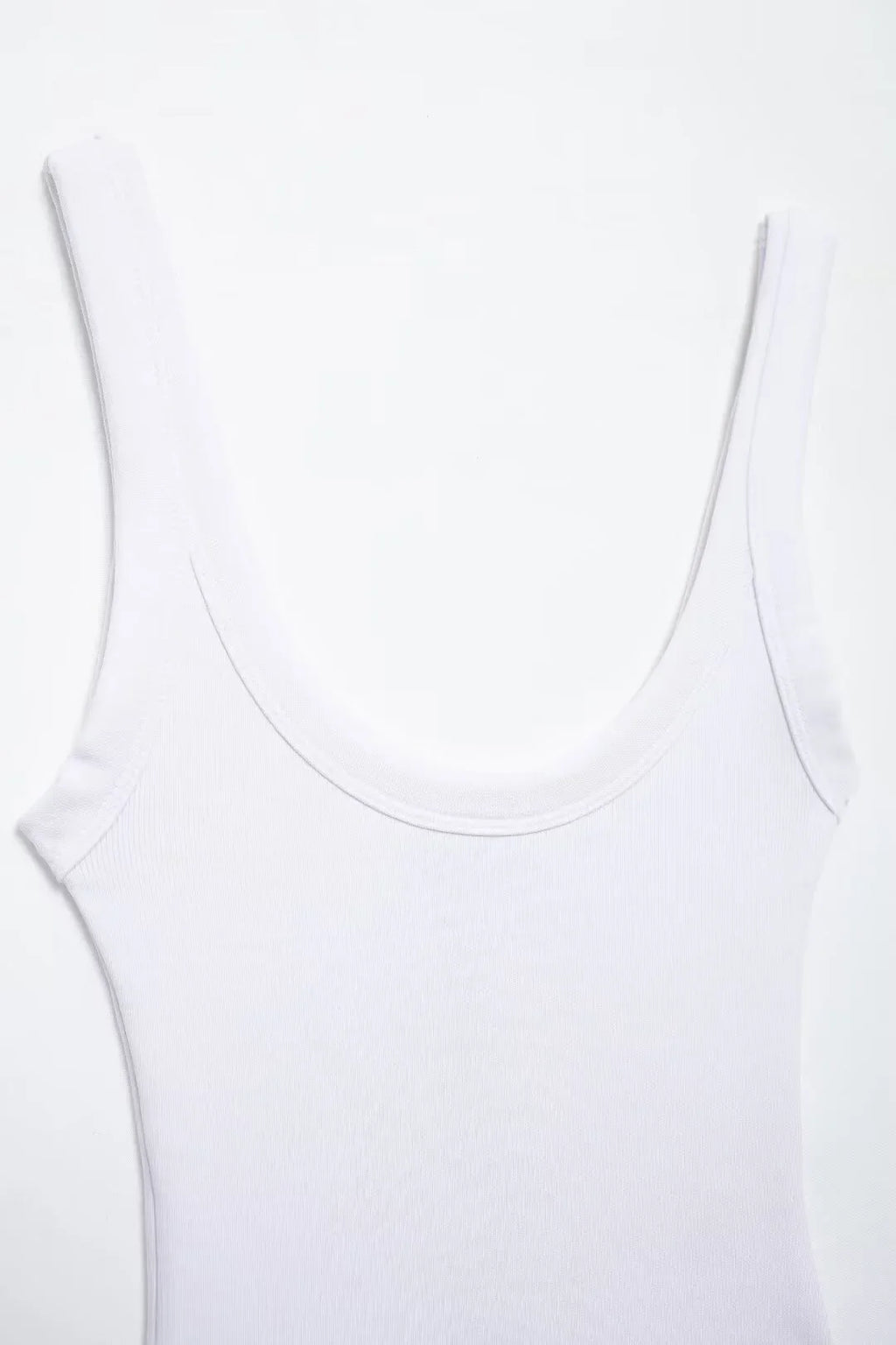 Women's Skinny Ribbed O-Neck Bodysuits with Straps Snap-Button Sexy Fashion Playsuits Comfortable Stretchy Female Clothing