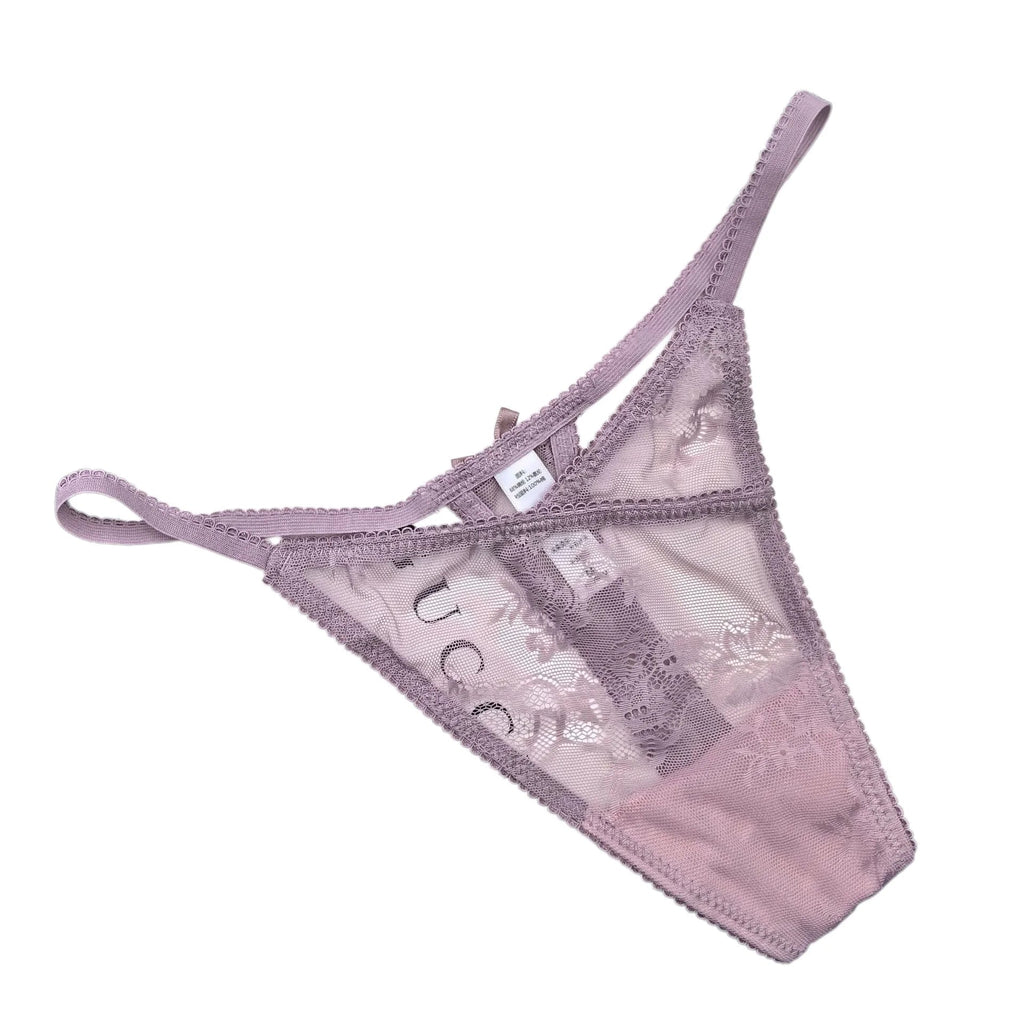 Girls Sexy G String Panties Women Lace Briefs Hollow Out Underwear Thong High Quality Transparent Underpants Lingerie Intimates