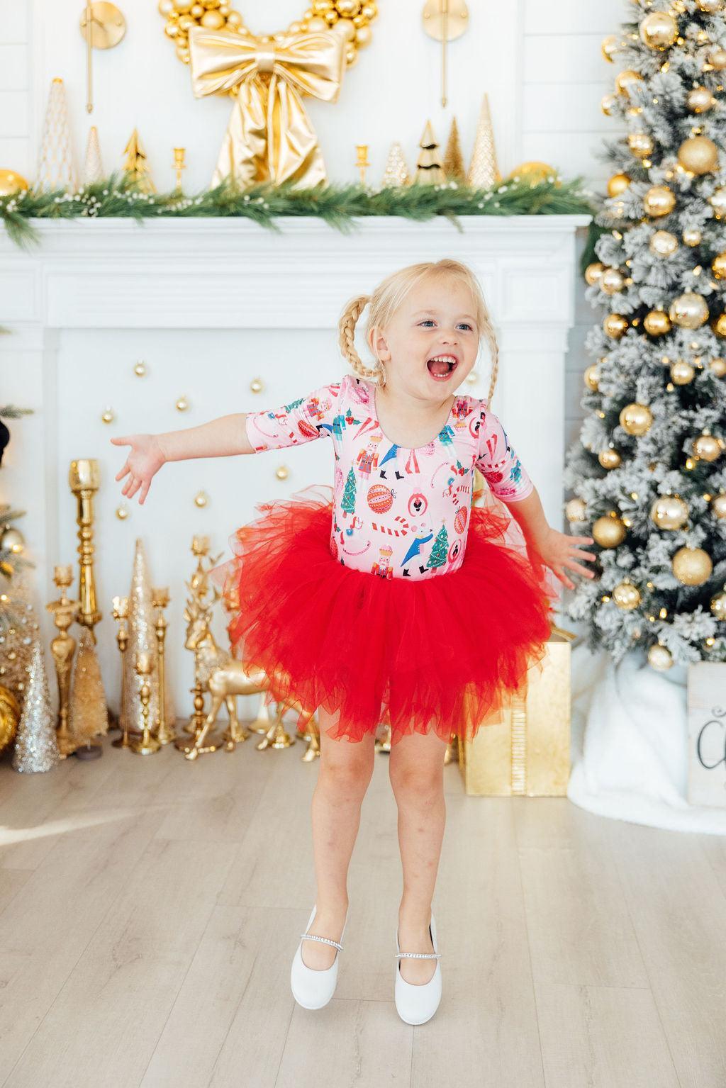 Sugarplum Fairy 3/4 Tutu Leotard