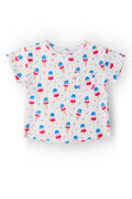 Summer Sweets Ruffle Pocket Tee