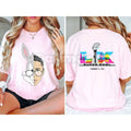 Super Bowl 2026 LIX Graphic T-Shirt - Bugs Bunny Half Face Tee, February 8, 2026 Sports Nostalgia Shirt