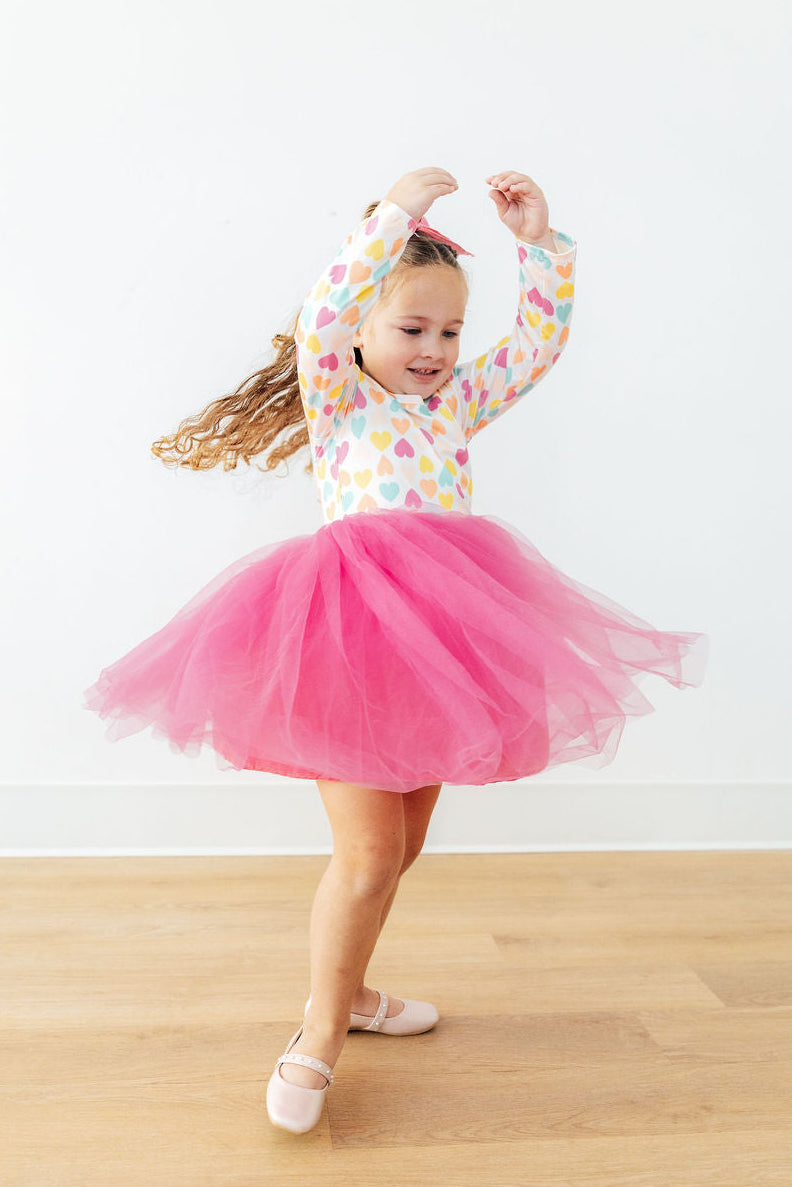 Sweetheart L/S Tutu Dress