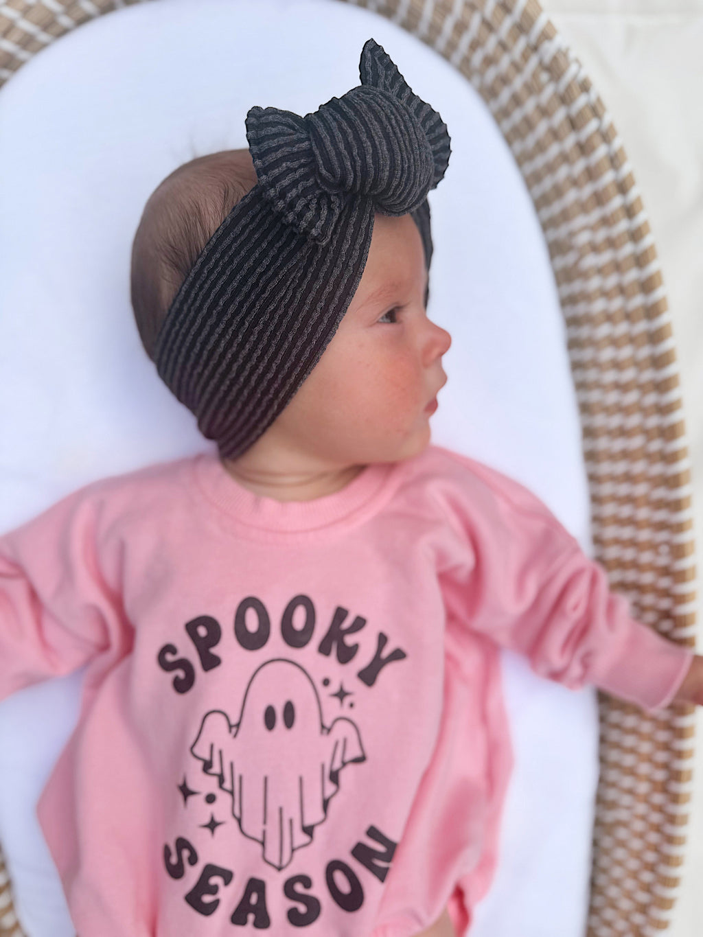 Spooky Season Sweatshirt Romper