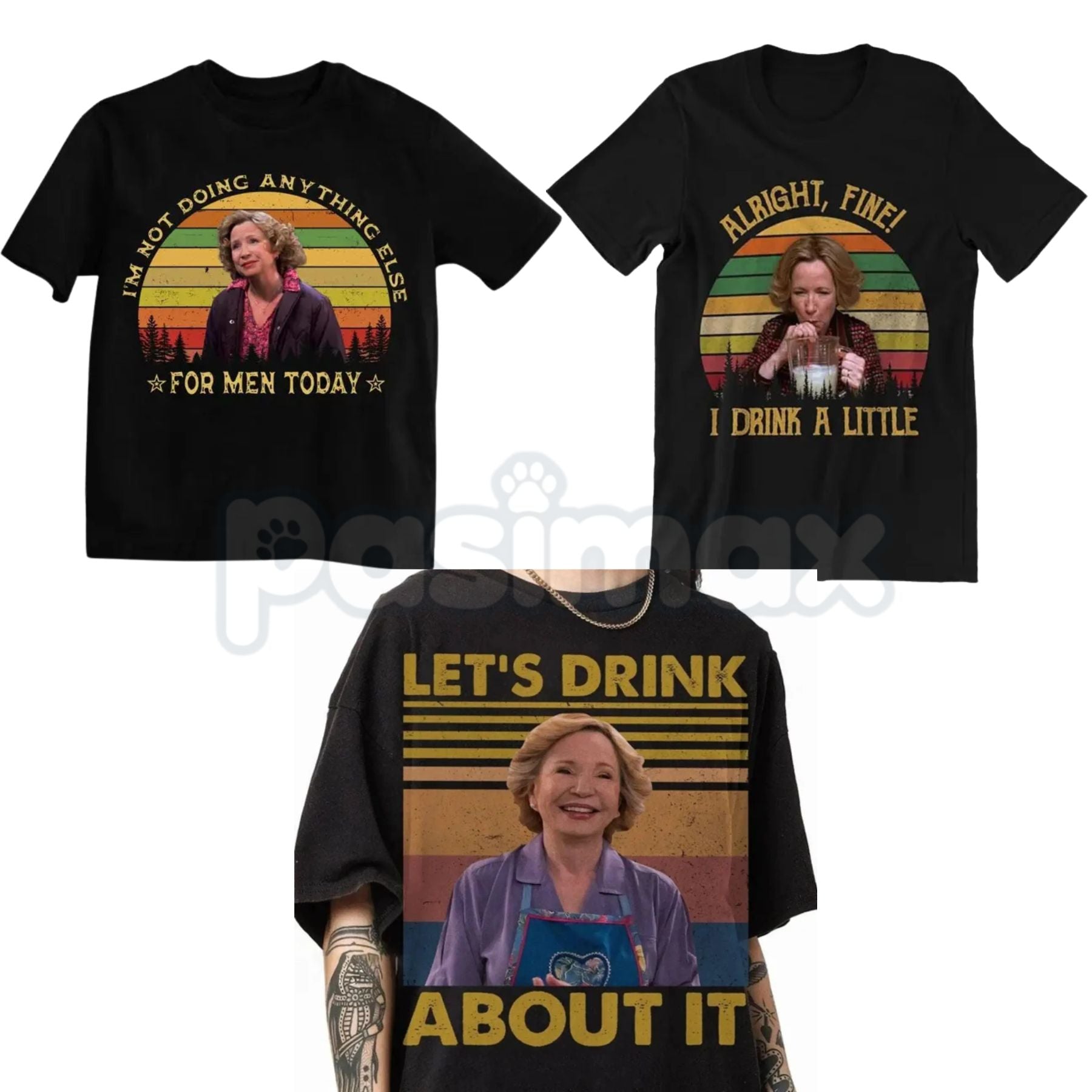 That 70s Show Kitty Forman Graphic T-Shirt - Funny TV Show Merch Gift for Mom, Premium 100% Cotton Mother’s Day Tee, Retro Sitcom Nostalgia Apparel, Iconic Kitty Forman Laugh Quote Shirt, Soft Lived-In Vintage Style Mom Top