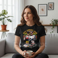 The Biff #16 & Earnhardt "Legends Never Die" T-Shirt - Vintage Racing Graphic Tee, Classic NASCAR Inspired Fan Apparel, Greg Biffle & Dale Earnhardt Tribute Shirt