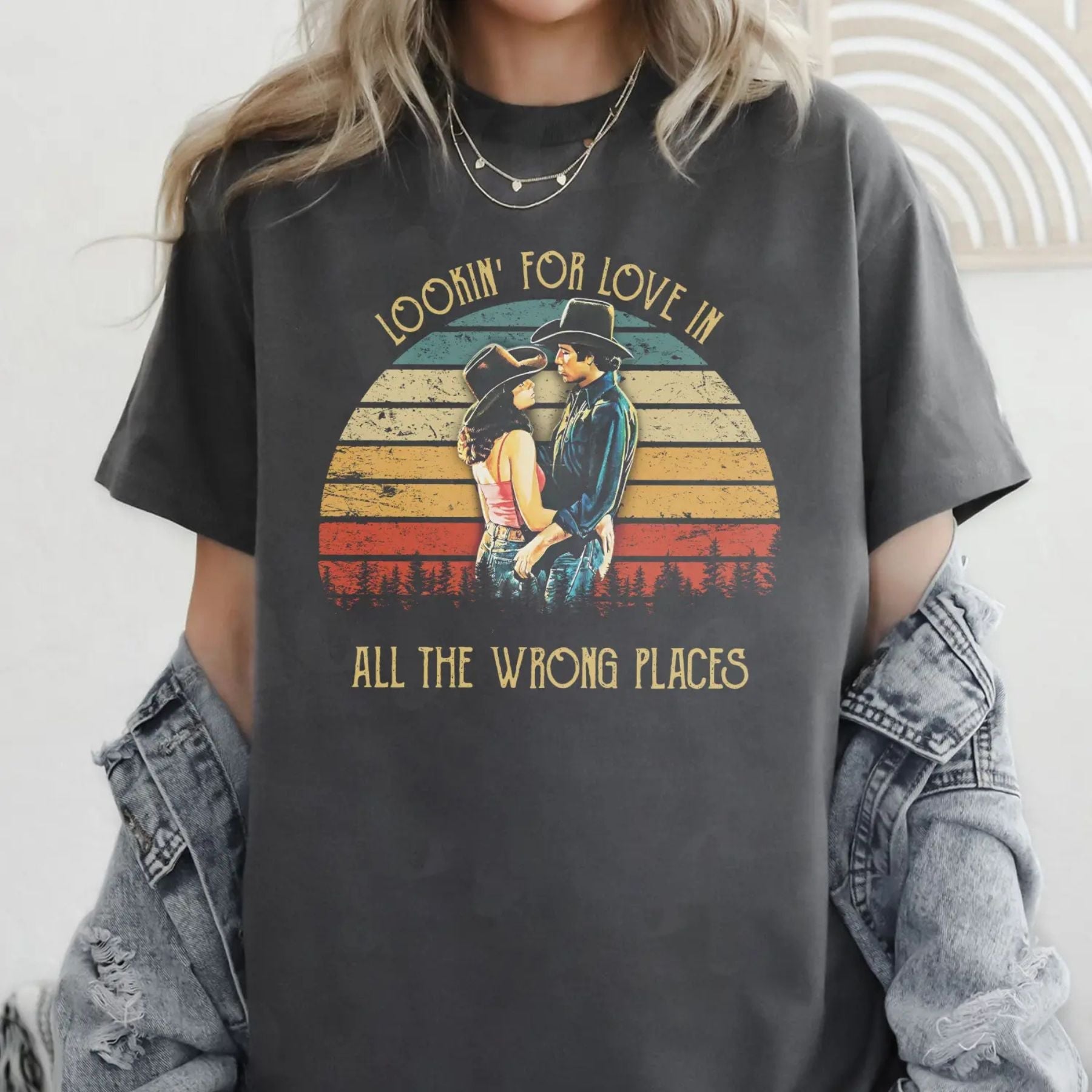 "Urban Cowboy" Vintage Movie T-Shirt - Bud & Sissy Western Retro Tee, Classic Quote Apparel