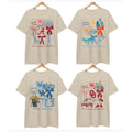 Vintage Coquette NCAA College T-Shirt - Preppy Retro All Teams Tee, Girly Game Day Outfit by ShamCren