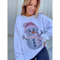 Whimsical Snowman Graphic Top | Cozy Winter Holiday T-Shirt or Sweatshirt | Cute Family Apparel