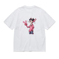 Women's Pink Panther Tee - Timeless Cartoon Graphic Shirt, Playful Casual Apparel