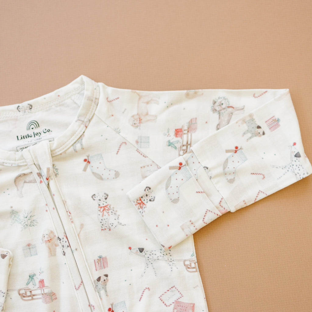 Santa Paws Bamboo Zippy Pajamas